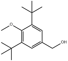 (3,5-二-叔丁基-4-甲氧苯基)甲醇 结构式