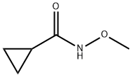 N-甲氧基环丙烷甲酰胺 结构式