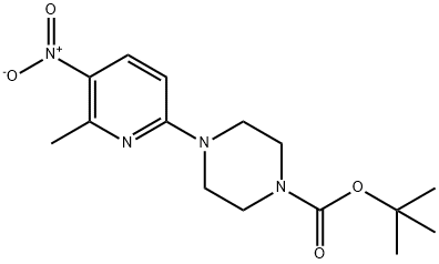 Tert-butyl4-(6-methyl-5-nitropyridin-2-yl)piperazine-1-carboxylate