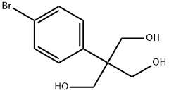 2 - (4 -溴苯基)-2- (羟甲基)丙烷-1,3-二醇 结构式