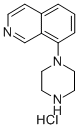 8-(1-哌嗪基)异喹啉盐酸盐 结构式