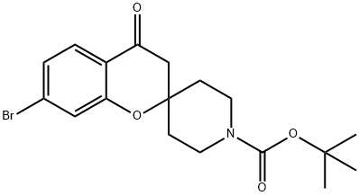 N-Boc-7-Bromo-4-oxo-3,4-dihydro-1''H-spiro[chromene-2,4''-piperidine]