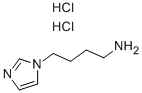 4-(IMIDAZOLE-1-YL)-BUTYLAMINE DIHYDROCHLORIDE 结构式