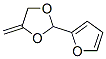 1,3-Dioxolane,  2-(2-furanyl)-4-methylene- 结构式