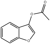 3-乙酰氧基苯并[b]呋喃 结构式