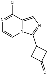 3-(1-CHLOROH-PYRROLO[1,2-A]PYRAZIN-6-YL)CYCLOBUTANONE 无结构图 结构式