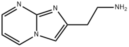 2-(IMIDAZO[1,2-A]PYRIMIDIN-2-YL)ETHANAMINE 结构式