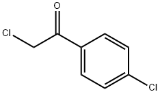 2,4'-二氯苯乙酮 结构式