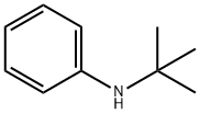 N-叔丁基苯胺 结构式