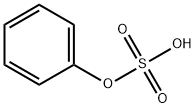 硫酸苯酯 结构式