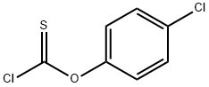 4-氯苯基氯硫代甲酸酯 结构式