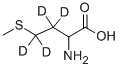 DL-蛋氨酸-D4 结构式