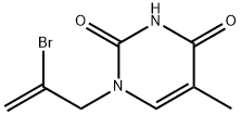 1-(2-BROMOALLYL)-5-METHYLPYRIMIDINE-2,4(1H,3H)-DIONE 结构式