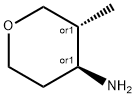 trans-3-Methyl-4-aMinotetrahydropyran 结构式