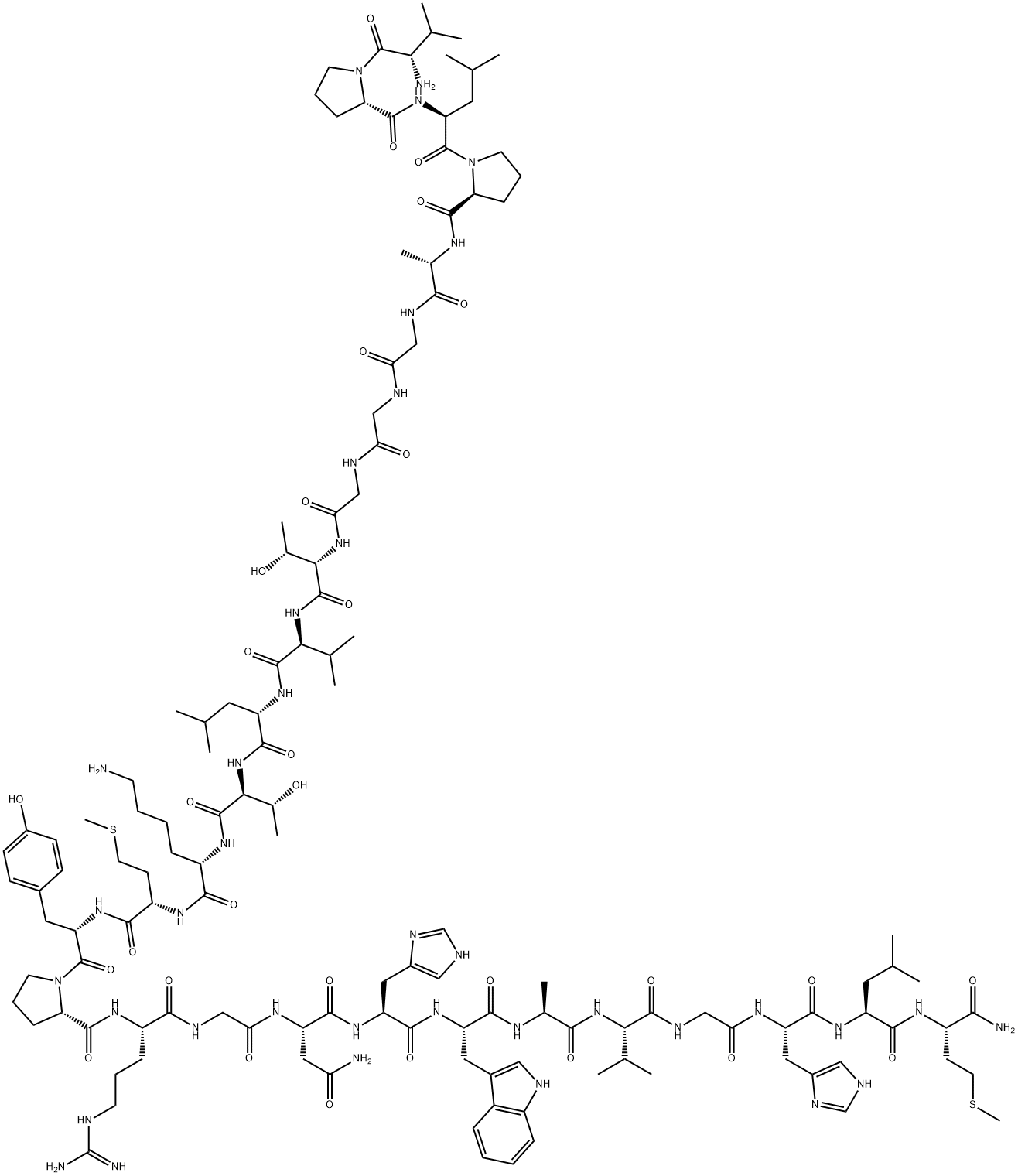 胃泌素释放肽 结构式