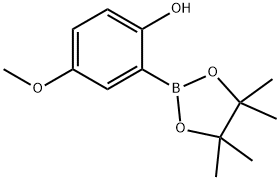 4-METHOXY-2-(4,4,5,5-TETRAMETHYL-1,3,2-DIOXABOROLAN-2-YL)PHENOL 结构式