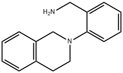 {2-[3,4-Dihydro-2(1H)-isoquinolinyl]-phenyl}methanamine 结构式