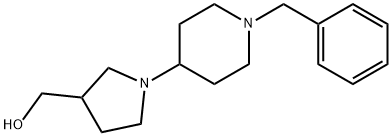 (1-(1-Benzylpiperidin-4-yl)pyrrolidin-3-yl)Methanol 结构式