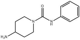 4-氨基-N-苯基哌啶-1-甲酰胺 结构式