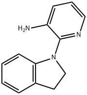 2-(2,3-Dihydro-1H-indol-1-yl)-3-pyridinylamine 结构式