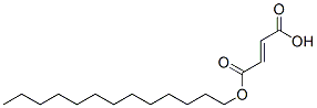 tridecyl hydrogen 2-butenedioate 结构式