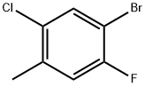 2-氯-4-溴-5-氟甲苯 结构式