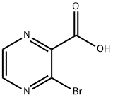 2-溴-3-羧酸吡嗪 结构式