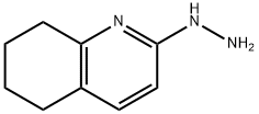 1-(5,6,7,8-tetrahydroquinolin-2-yl)hydrazine 结构式