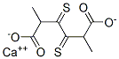 calcium 2,5-dimethyl-3,4-dithioxoadipate 结构式