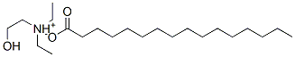 diethyl(2-hydroxyethyl)ammonium palmitate 结构式