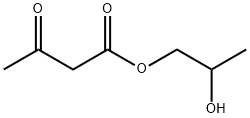 3-氧代-丁酸-2-羟丙基酯 结构式