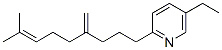 5-ethyl-2-(8-methyl-4-methylenenon-7-enyl)pyridine