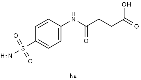 N-琥珀酰磺胺 钠盐 水合物 结构式