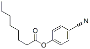 4-cyanophenyl octanoate 结构式