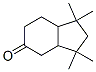 octahydro-1,1,3,3-tetramethyl-5H-inden-5-one 结构式