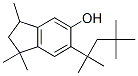 1,1,3-trimethyl-6-(1,1,3,3-tetramethylbutyl)indan-5-ol 结构式