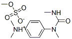 N,N,N-trimethyl-4-[[(methylamino)carbonyl]amino]anilinium methyl sulphate 结构式