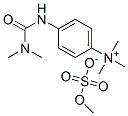 4-[[(dimethylamino)carbonyl]amino]-N,N,N-trimethylanilinium methyl sulphate  结构式