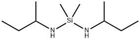 1,1-二甲基-N,N’-二仲丁氨基硅烷 结构式