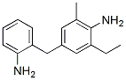 4-[(2-aminophenyl)methyl]-2-ethyl-6-methylaniline 结构式