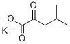 4-甲基-2-氧代戊酸钾 结构式