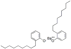 barium bis(o-nonylphenolate) 结构式