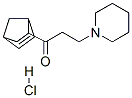 1-(bicyclo[2.2.1]hept-5-en-2-yl)-3-piperidinopropan-1-one hydrochloride 结构式