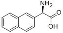 (R) - 氨基 - 萘-2-基 - 乙酸 结构式