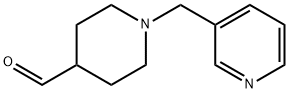 1-(吡啶-3-甲基)哌啶-4-甲醛 结构式