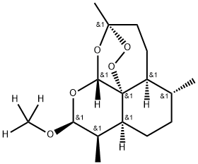 蒿甲醚-D3 结构式