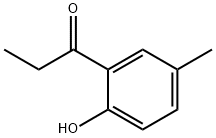 1-(2-羟基-5-甲基苯基)-1-丙酮 结构式