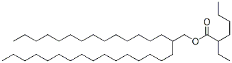 2-tetradecyloctadecyl 2-ethylhexanoate 结构式