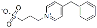 4-benzyl-1-(3-sulphonatopropyl)pyridinium 结构式