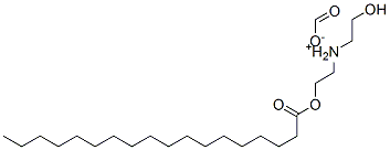 (2-hydroxyethyl)[2-(stearoyloxy)ethyl]ammonium formate 结构式